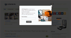 Desktop Screenshot of 3dprintingpin.com