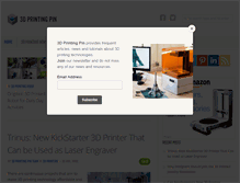 Tablet Screenshot of 3dprintingpin.com